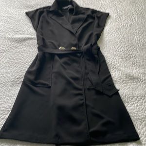Zara Black Wrap Dress